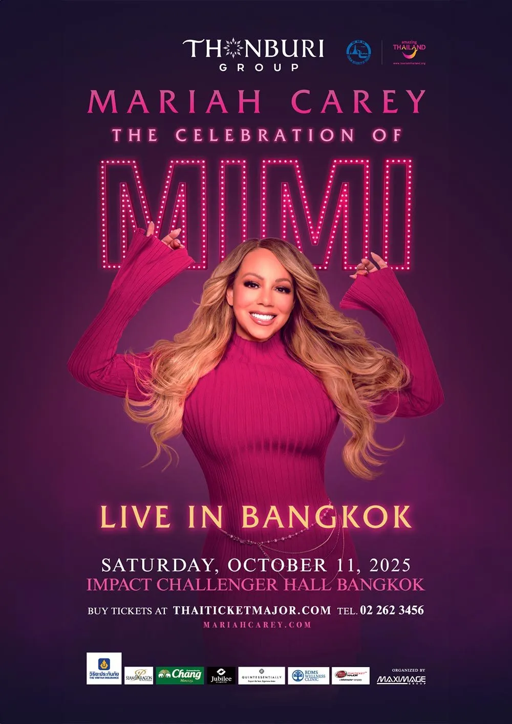 MARIAH CAREY - The Celebration of Mimi in Bangkok