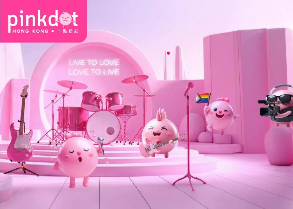 Pink Dot's Slogan: "Live to Love, Love to Live"