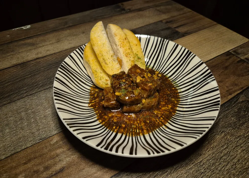 A bestseller from Take Me Back's bar chow