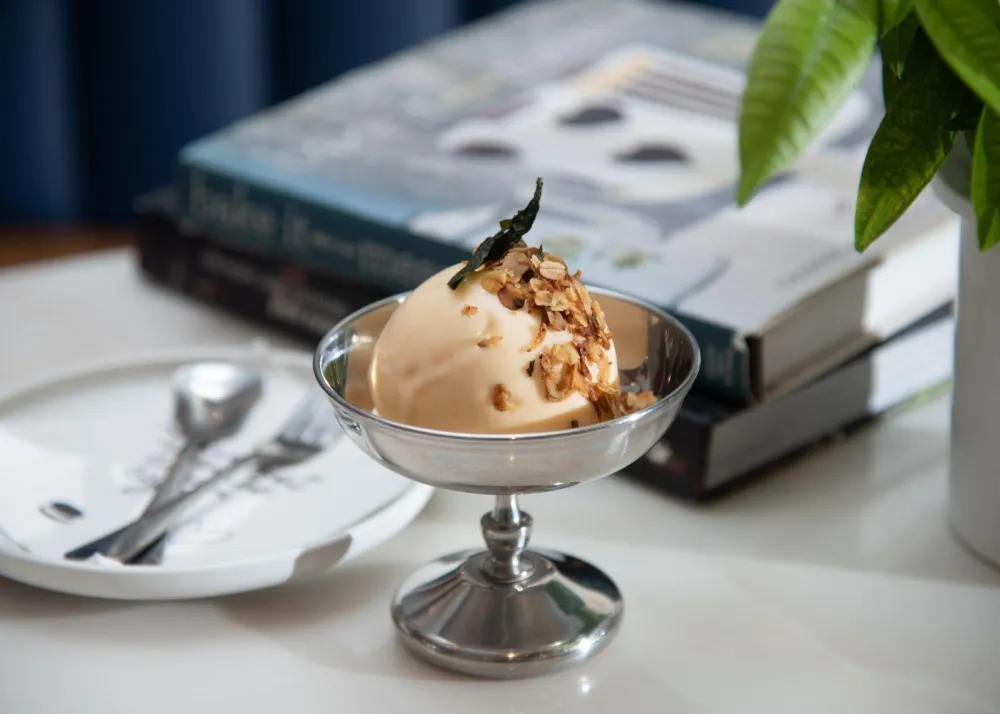 Salted Egg Yolk Ice Cream
