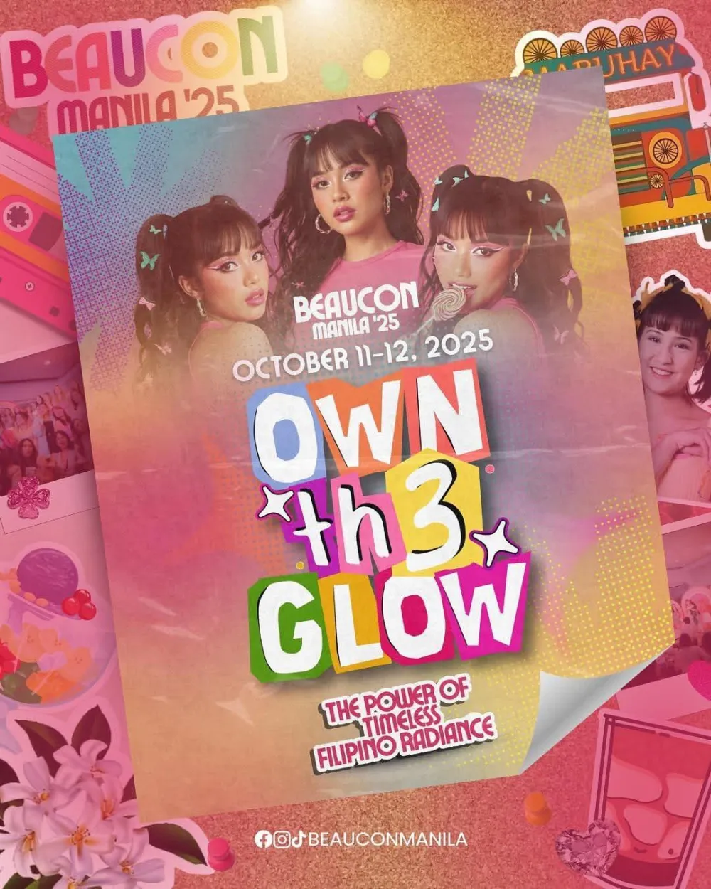 Official poster of BeauCon Manila 2025