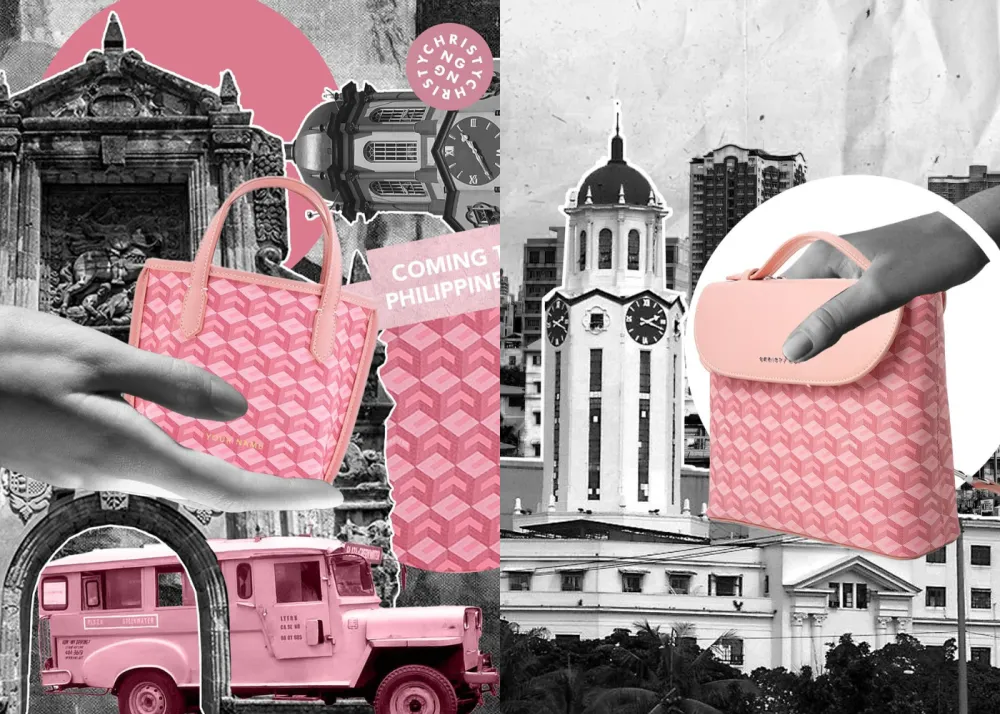 Two of Christy Ng's promo photos on Instagram