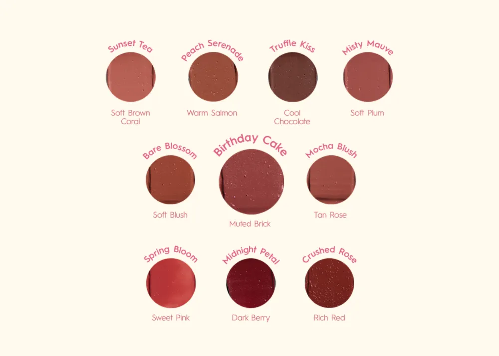 10 lipstick shades