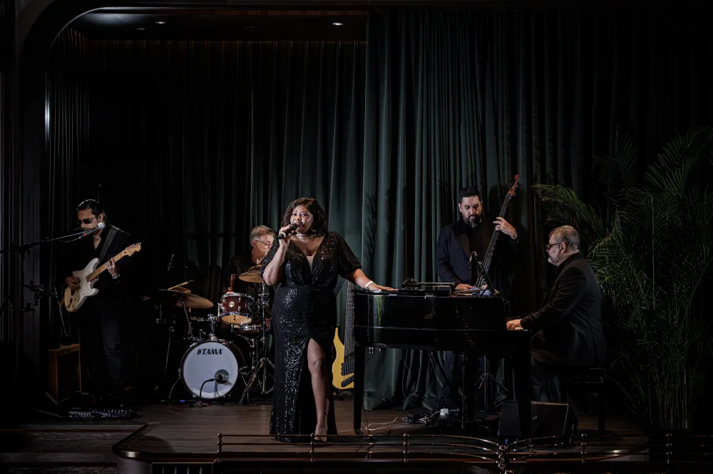 Live jazz band