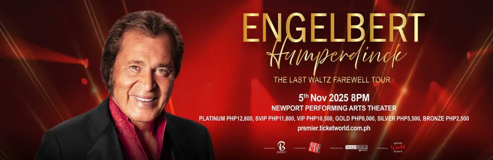 Engelbert Humperdinck - The Last Waltz Farewell Tour in Manila