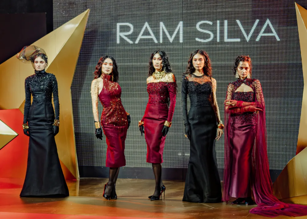 Designs made by Filipino designer Ram Silva