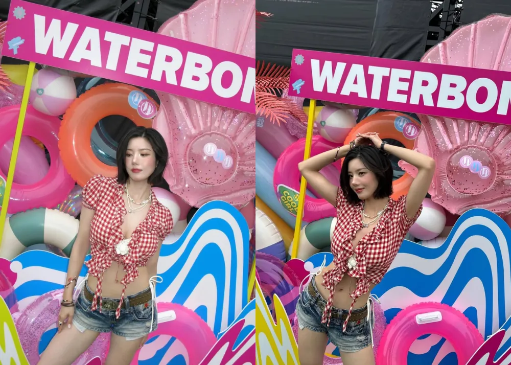 Photos of Kwon Eunbi at Waterbomb 2025