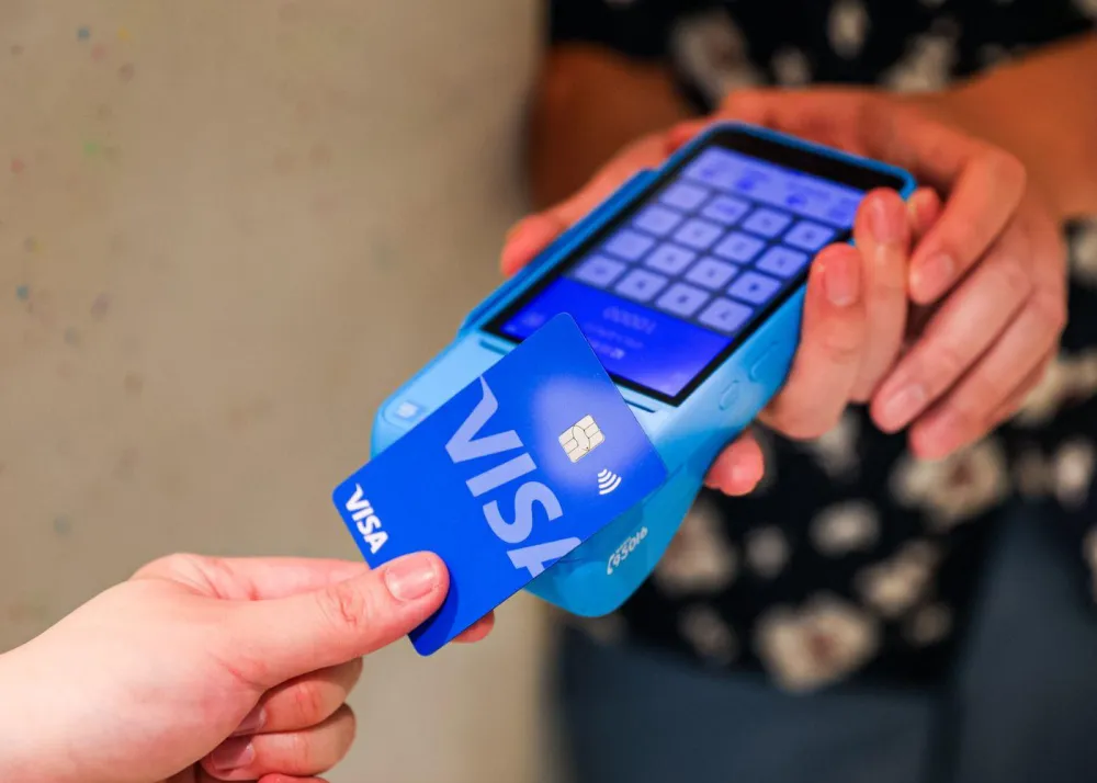 Visa payment experience at Short Sentence fashion concept store in Shanghai