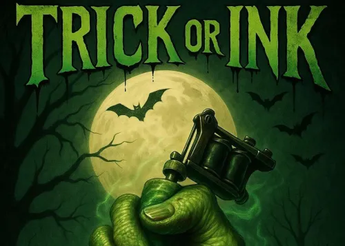 Trick or Ink 2025: Tattoos Art & Halloween Fun with 80+ Artists at Airside