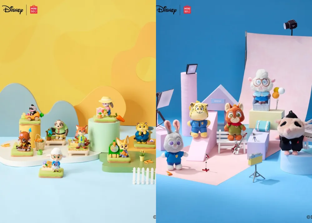 The new Disney's Zootopia line in MINISO