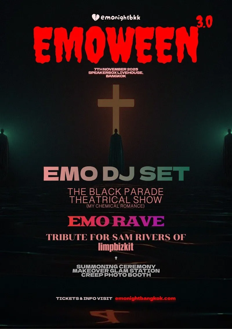 EMOWEEN 3.0 BY EMONIGHT BANGKOK - A Halloween Emo Party
