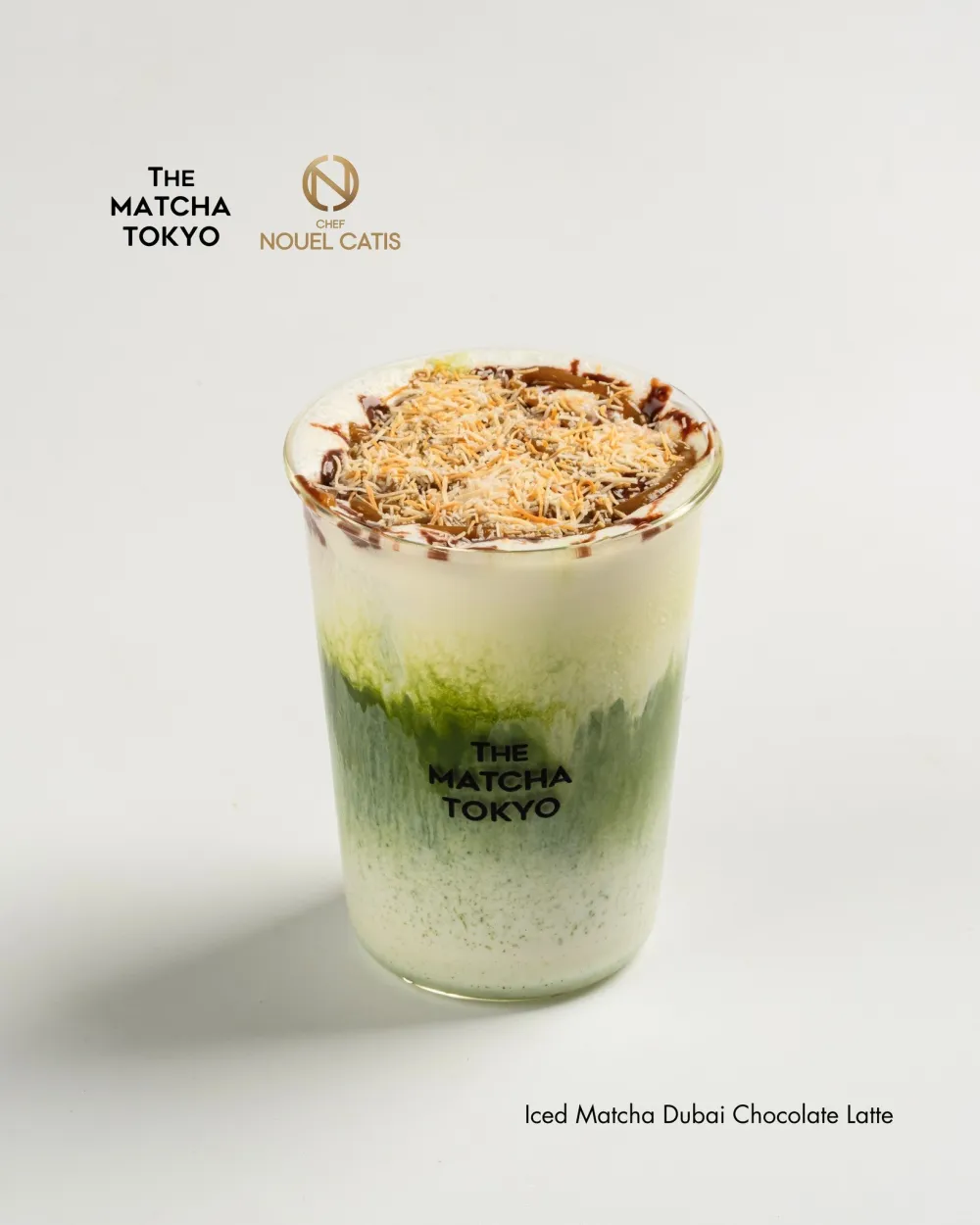 Matcha Dubai Chocolate Latte