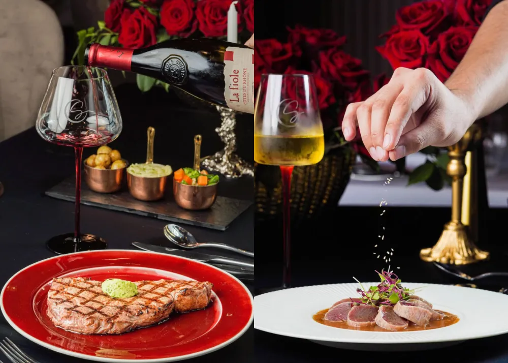 Two renowned dishes from Carmelo's Steakhouse