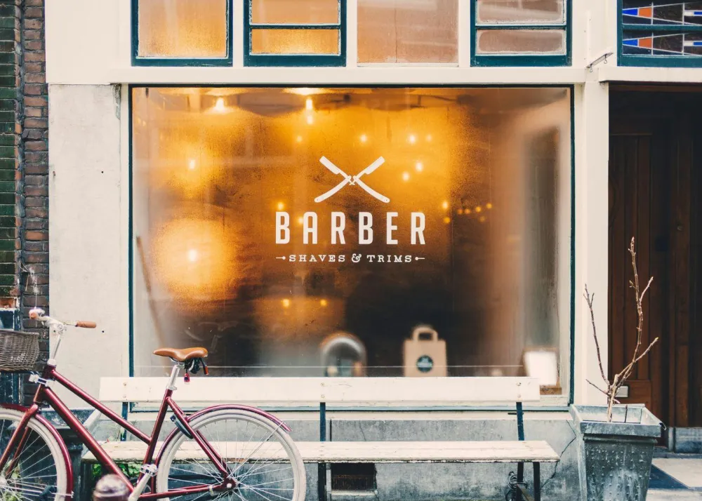 Barbershop exterior