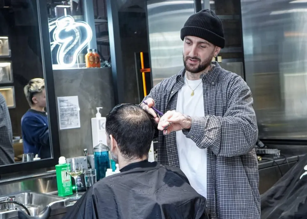 Sauce Barbershop & Lifestyle Interior