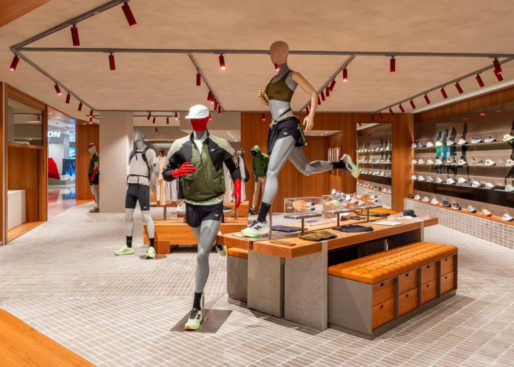 New Balance Suria KLCC Run Hub Interior