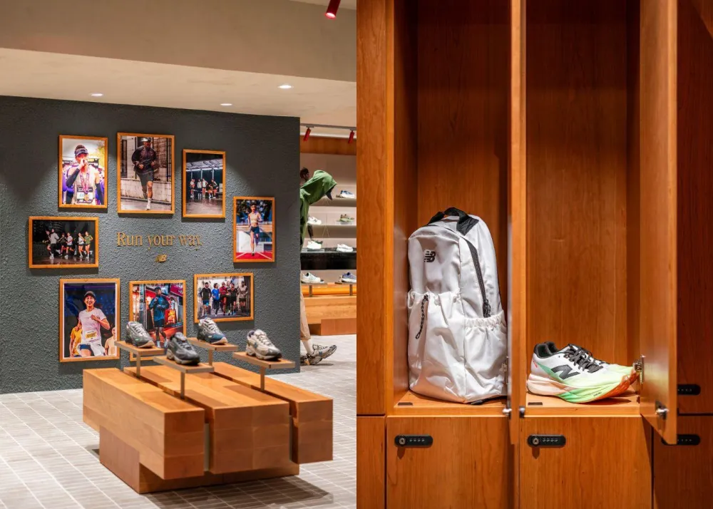 New Balance Suria KLCC Run Hub Interior