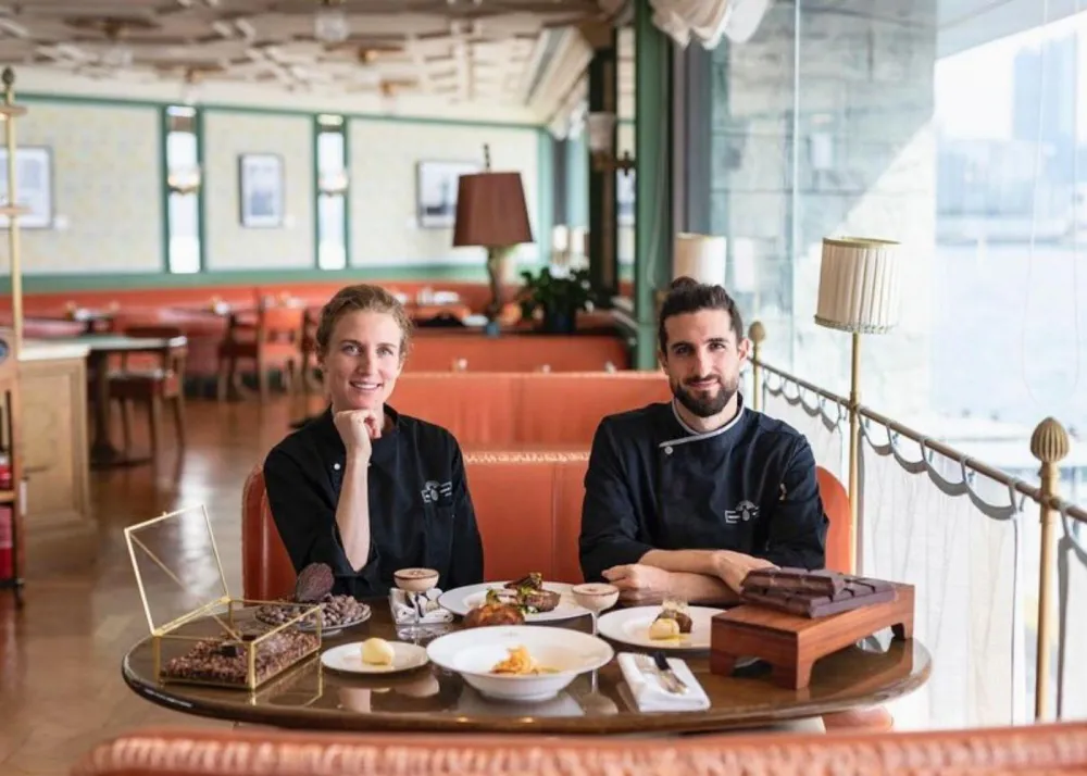 Conspiracy Chocolate co-founders Amit Oz and Celine Herren