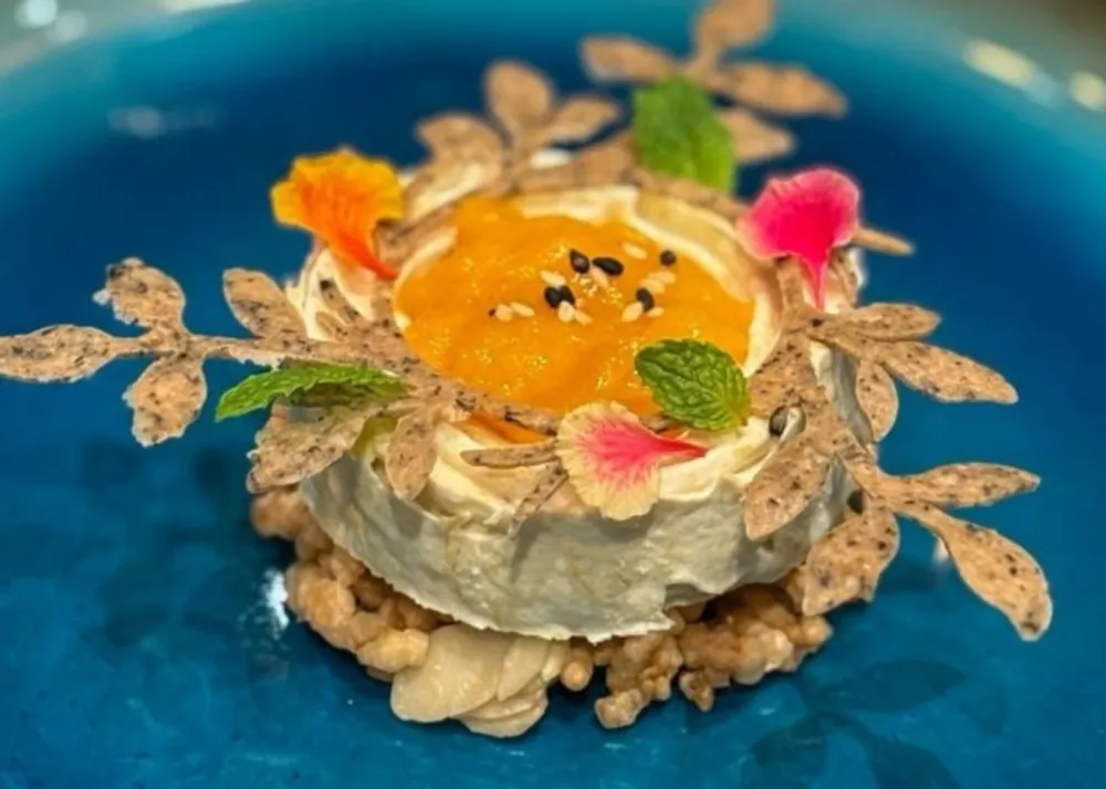 A dessert from the new menu