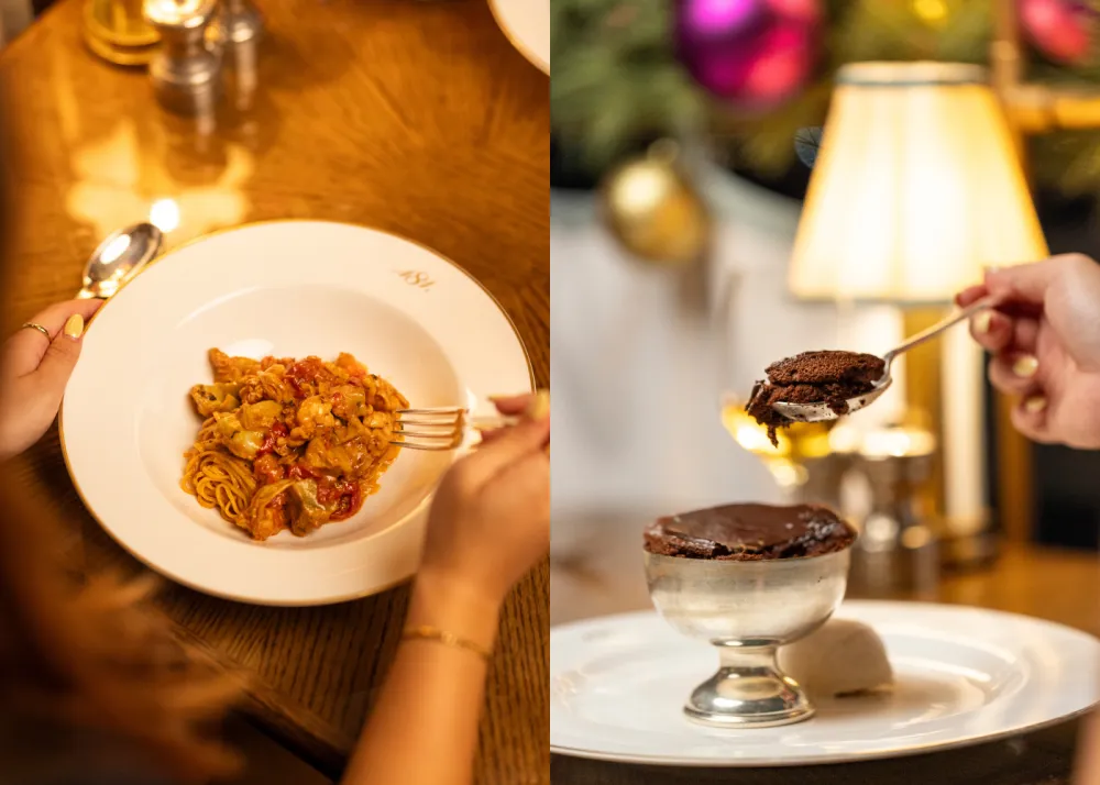 Fortnum & Mason Festive Menu