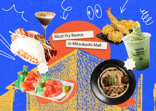 Must-Try Restaurants & Cafes in Mitsukoshi Mall in BGC