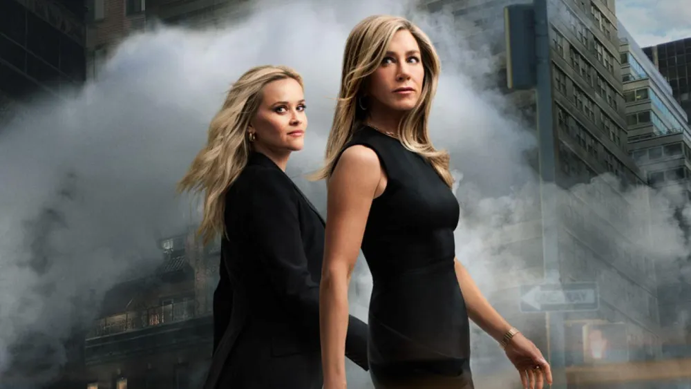 Reese Witherspoon and Jennifer Aniston for The Morning Show