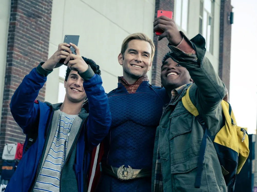 Anthony Starr as Homelander in Prime Video's The Boys