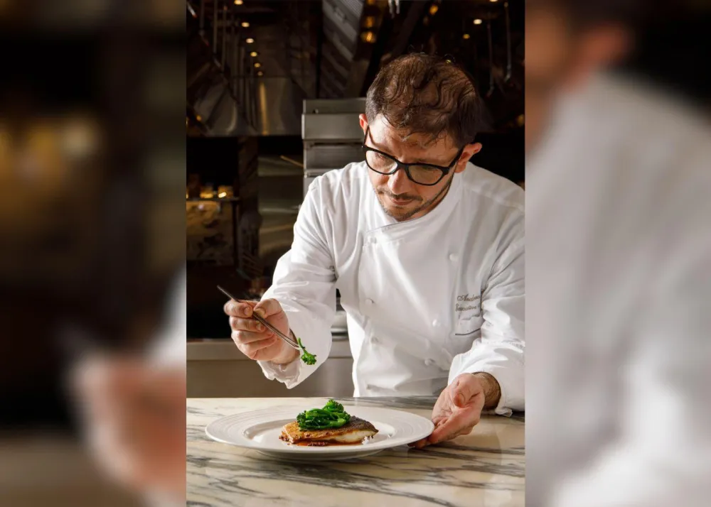 Michelin-starred chef Andrea Spagoni for Finestra
