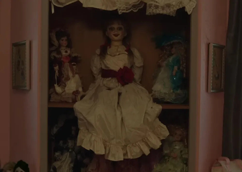Haunted doll in 2014's Annabelle