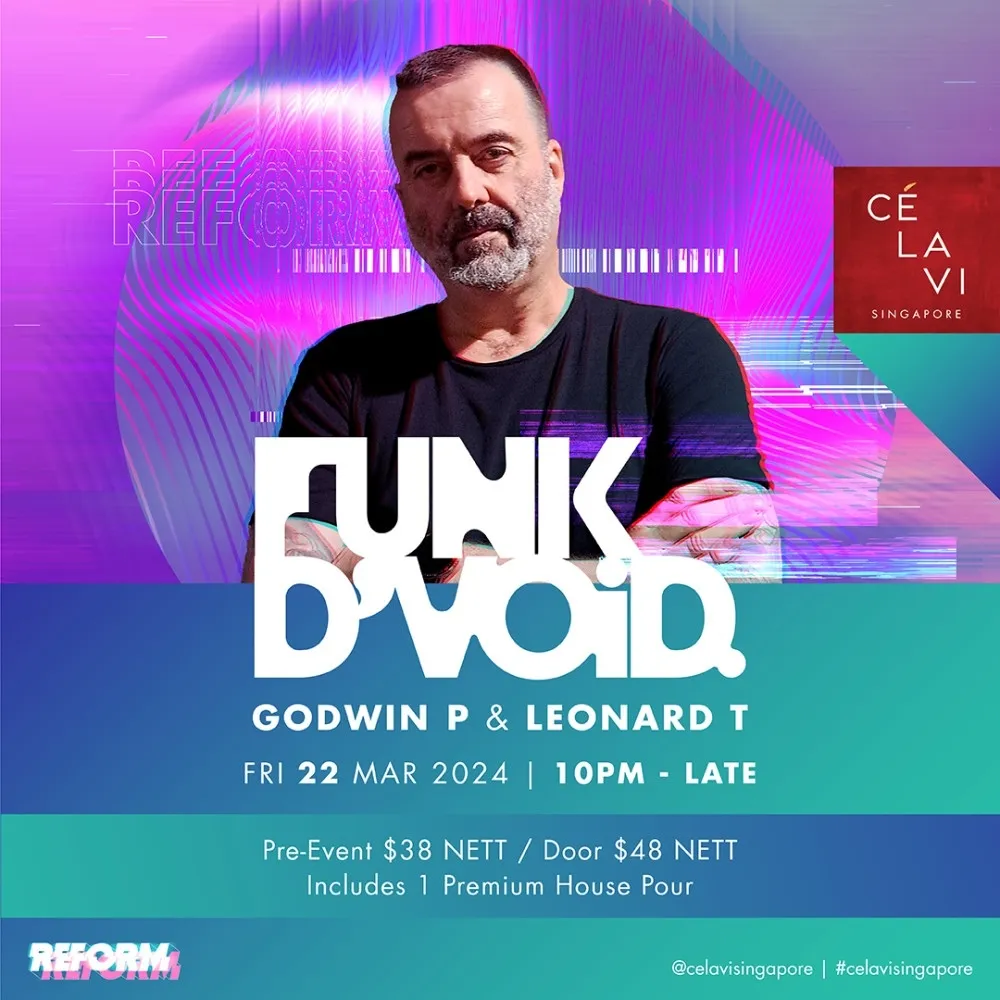 CÉ LA VI Pres. FUNK D'VOID