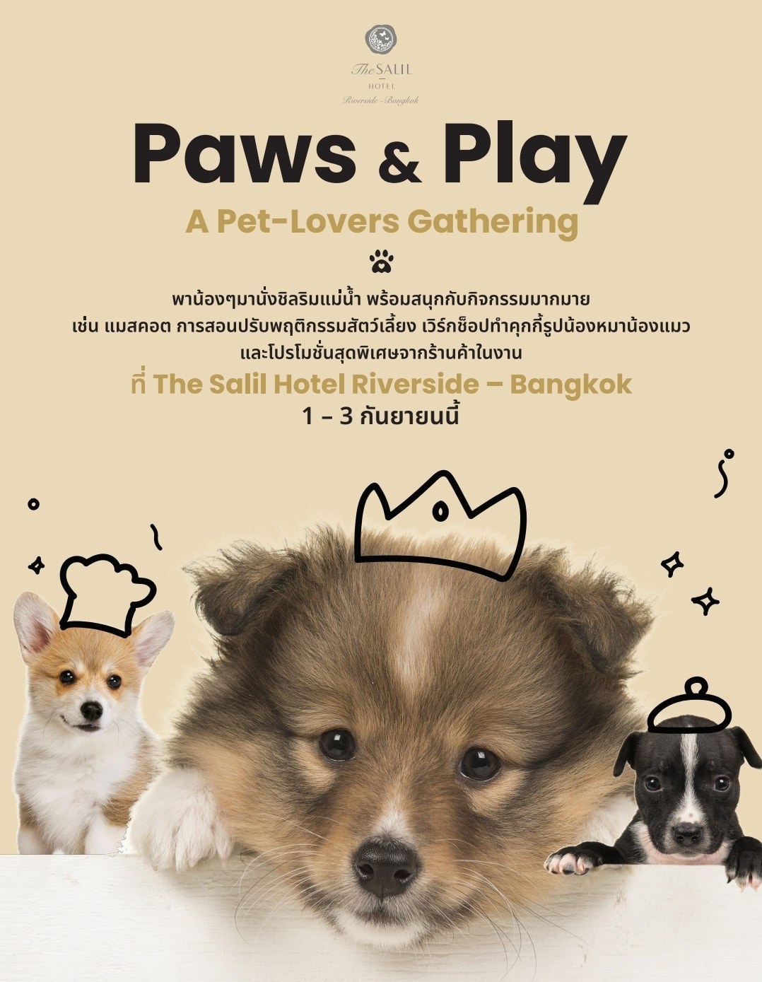 Paws & Play at The Salil Hotel Riverside