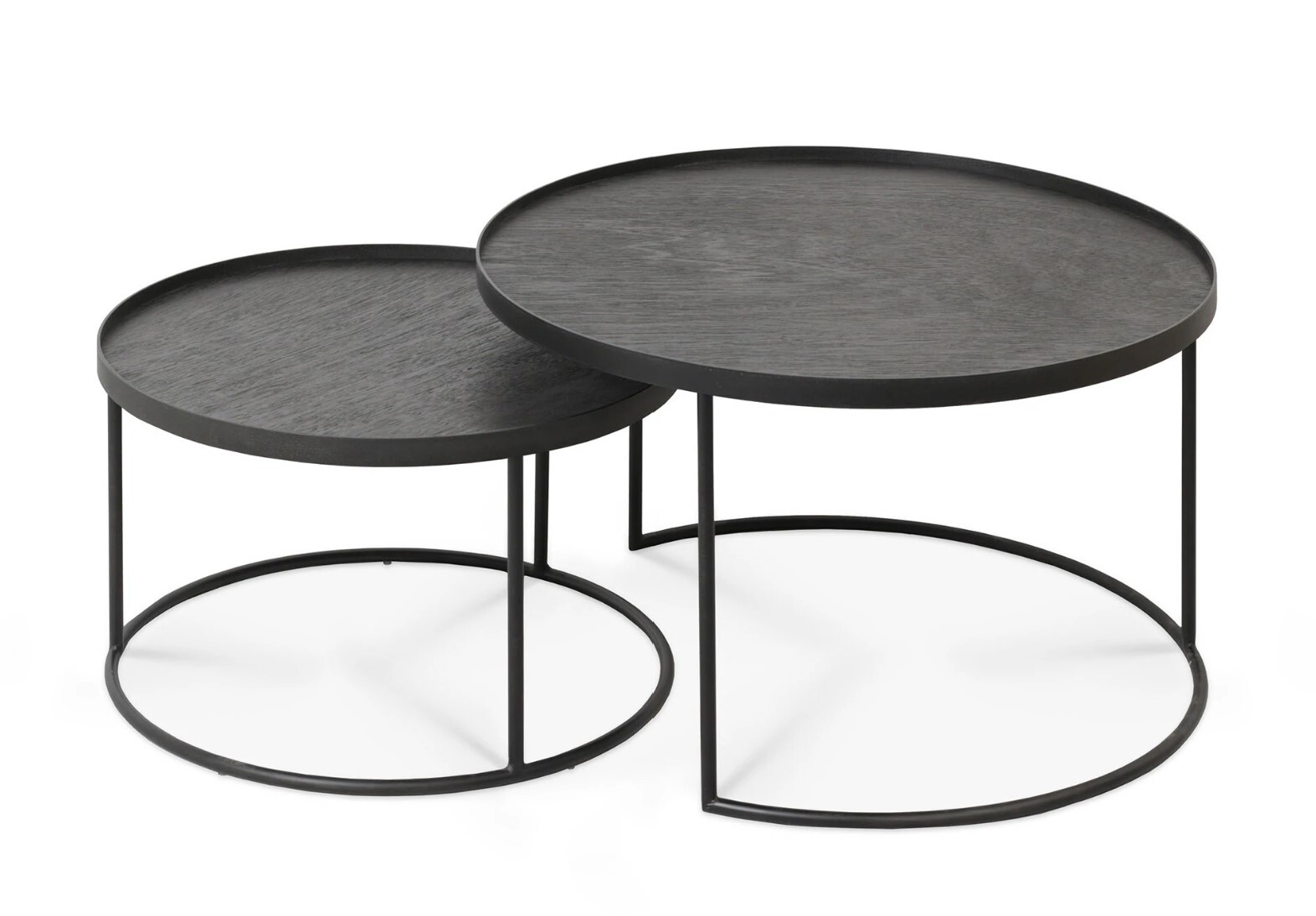 Round Tray Coffee Table Set by O*HENRY