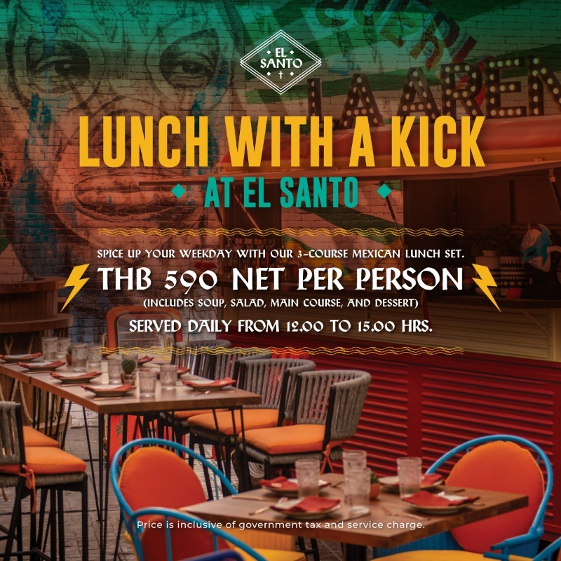 El Santo Bangkok Weekday Lunch | The Beat Bangkok