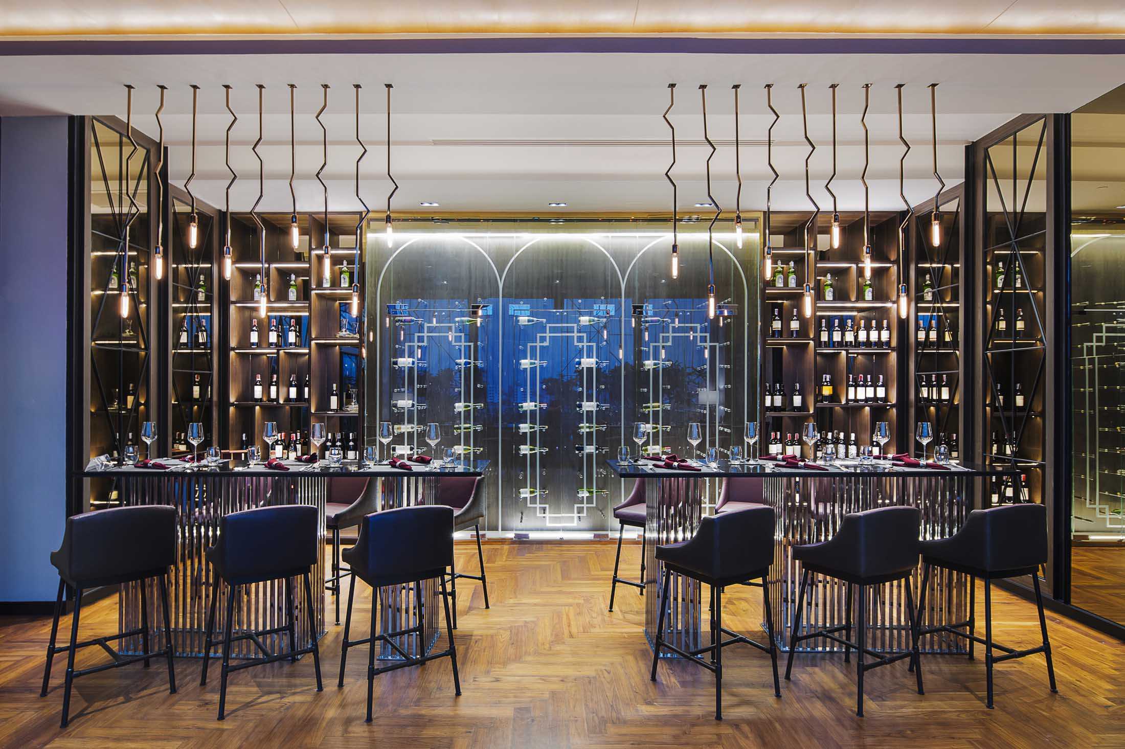 M Wine Lounge Wine Cellar 1