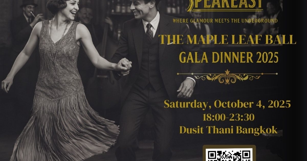 Maple Leaf Ball 2025 — Speakeasy in 1920 | The Beat Bangkok