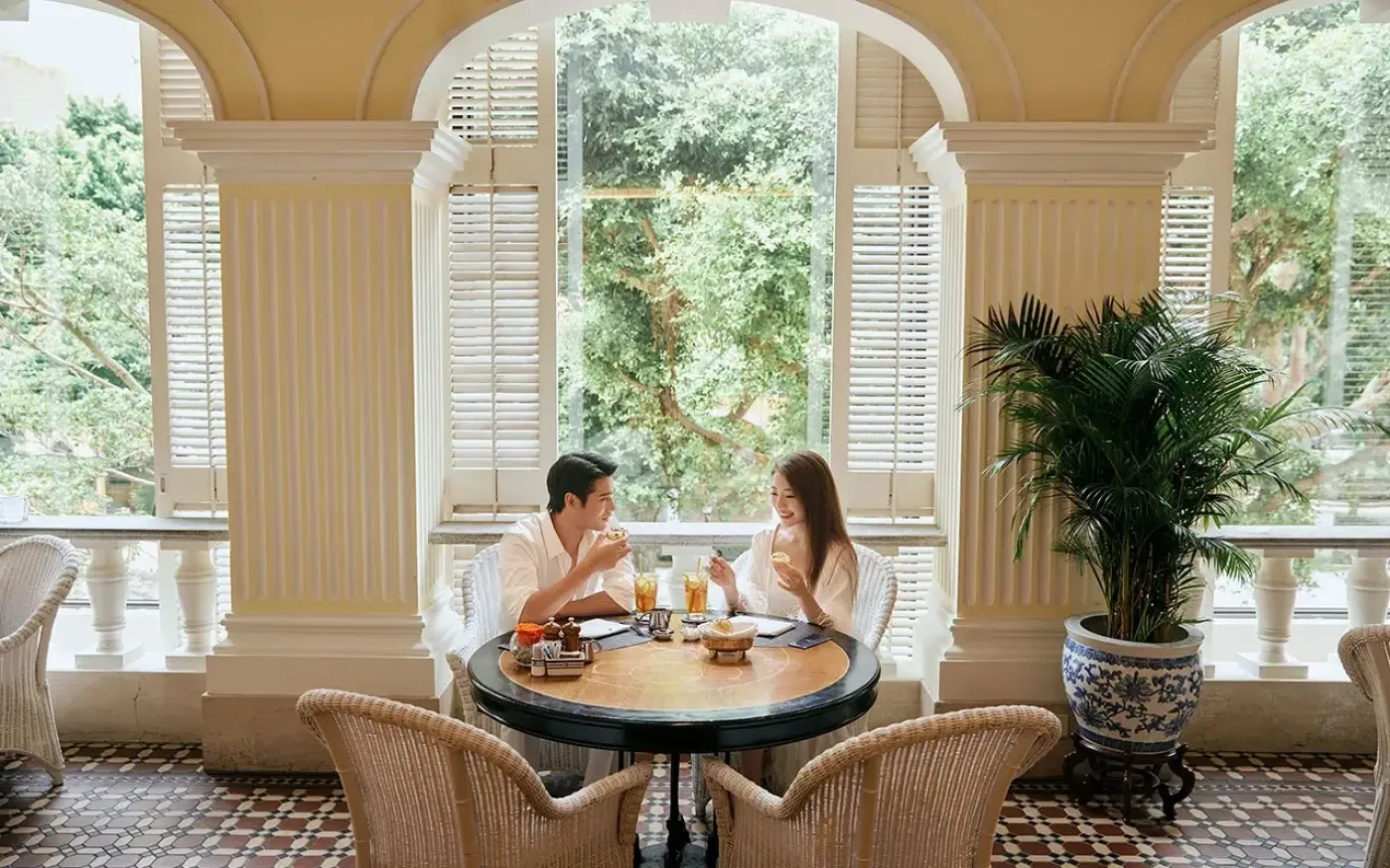 AZGLM Artyzen Grand Lapa Macau Weddings Cafe Bela Vista Window