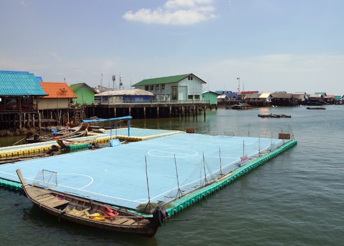 Meet the Worlds Only Floating Soccer Field