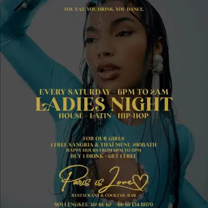 Ladies Night Paris is Love Pattaya