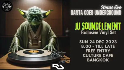 Santa Goes Underground Culture Cafe Bangkok