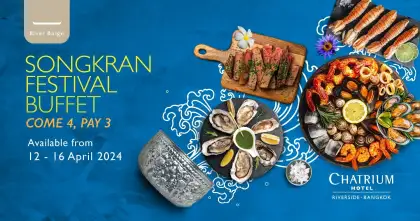 5. Chatrium Hotel Riverside Bangkok - Songkran Festival Buffet