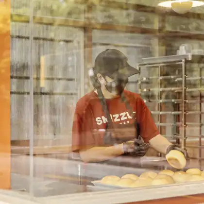 Smizzle Burger Ari Branch - Glass Partition