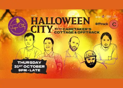 Caretaker’s Cottage & Offtrack Halloween at Tropic City