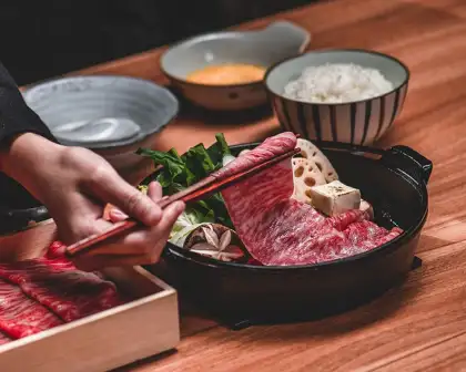 Japanese Food at Hitori Shabu