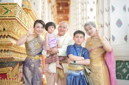 Traditional costume bangkok