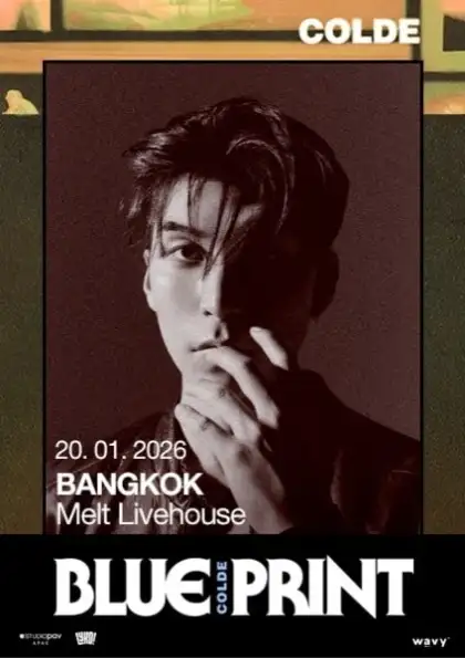 Colde Blueprint Tour Bangkok 2026