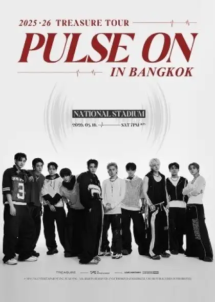 2025 26 TREASURE TOUR PULSE ON in Bangkok