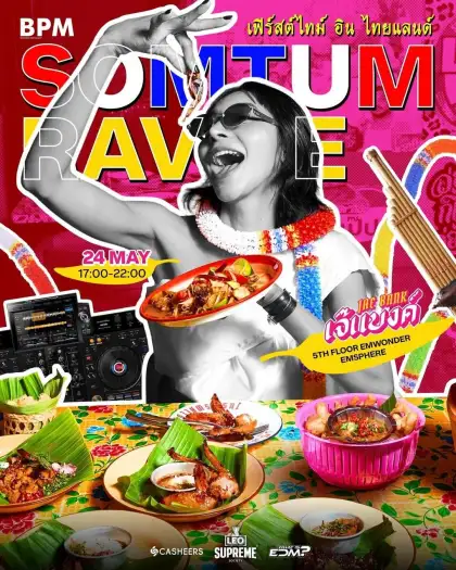 Somtum Rave poster