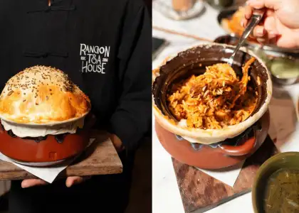 Rangoon Chicken Biryani Rangoon Tea house