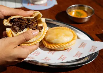 Duck Empanadas Rangoon Tea House