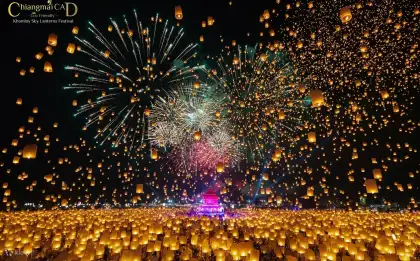 Chiangmai CAD Khomloy Sky Lantern Festival 2025